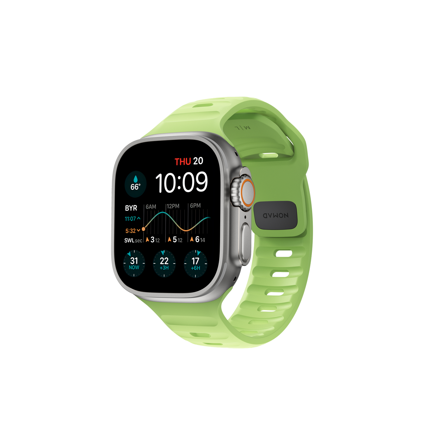 Nomad Sport Band - 46/49mm - Glow 2.0