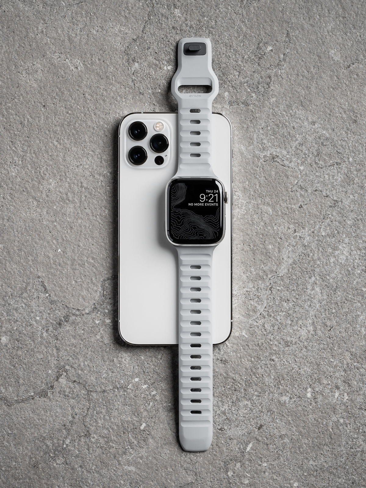 Nomad Sport Band V2 - 41/42mm - Lunar Grey