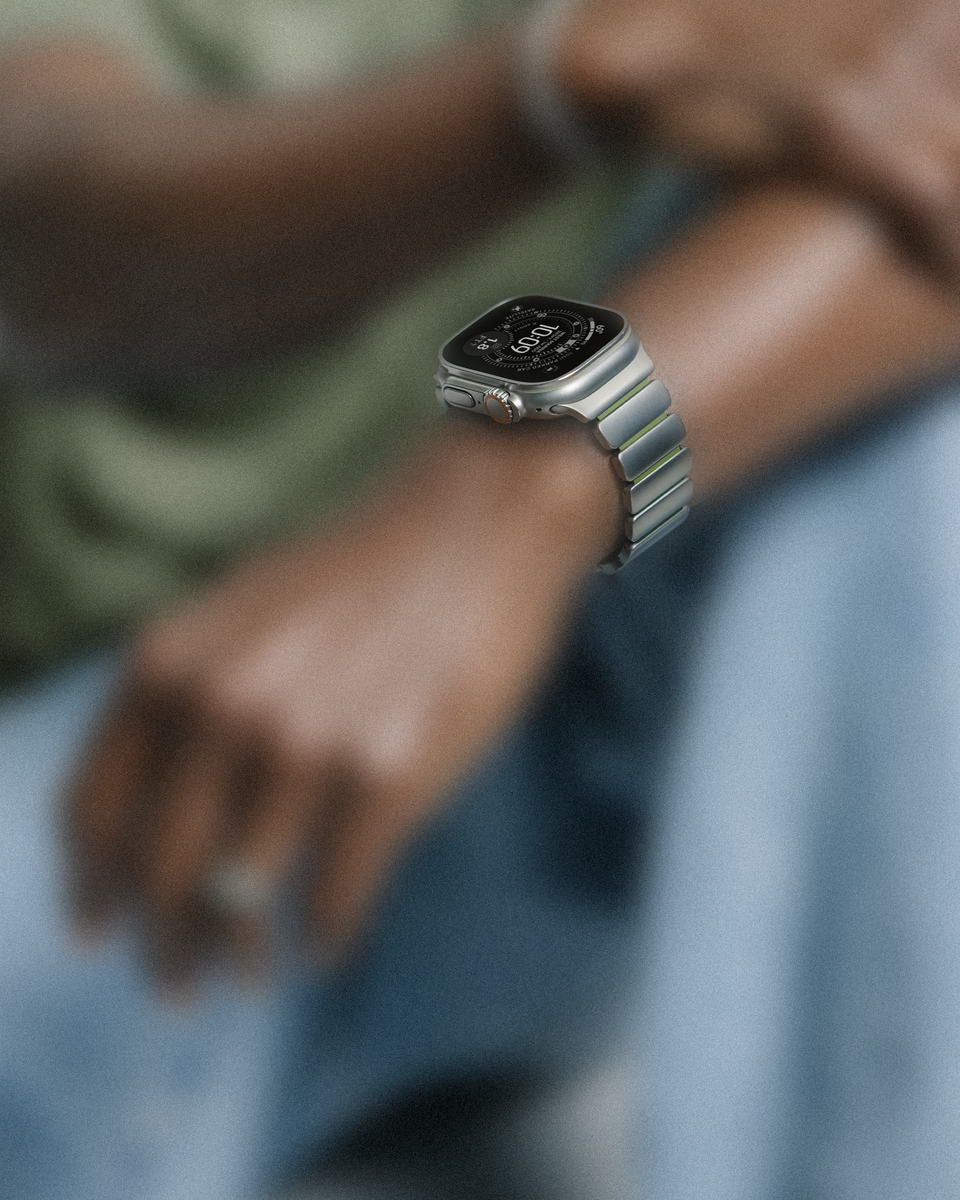 Comfortable, flexible band that feels great to wear all day.