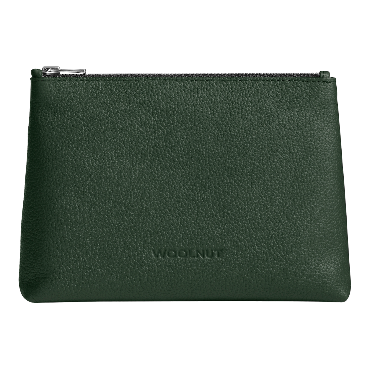 Woolnut Leather Pouch - Green