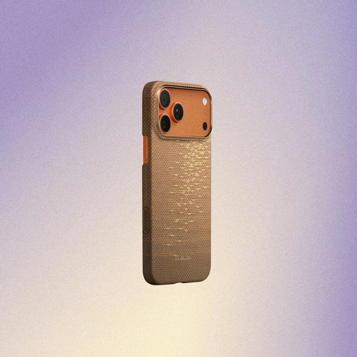 Pitaka Ultra Slim iPhone 17 Pro Case - Golden Glint