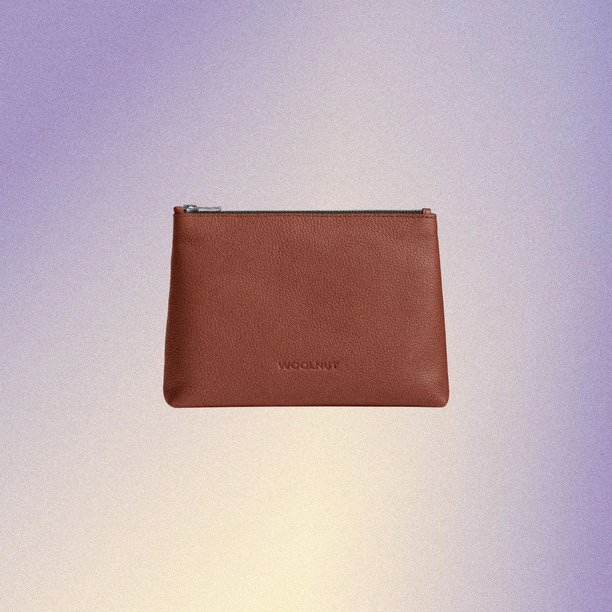 Woolnut Leather Pouch - Cognac