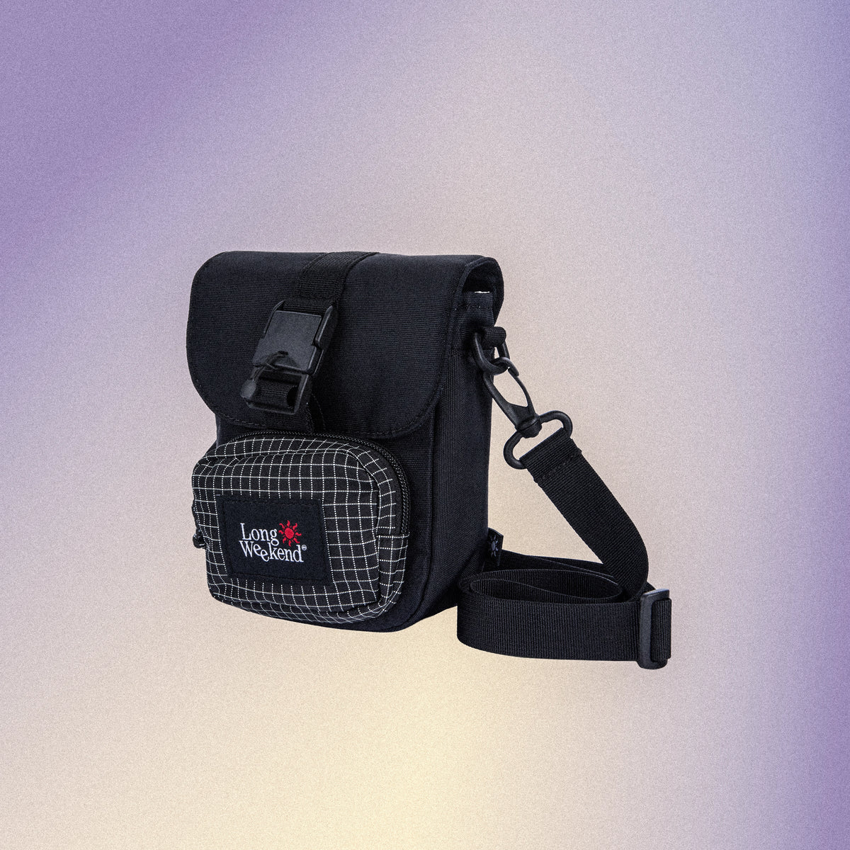 Long Weekend Crossbody Camera Pouch - Black