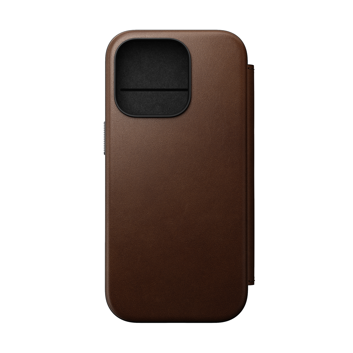 Nomad Modern Leather Folio for iPhone 16 Pro - Brown