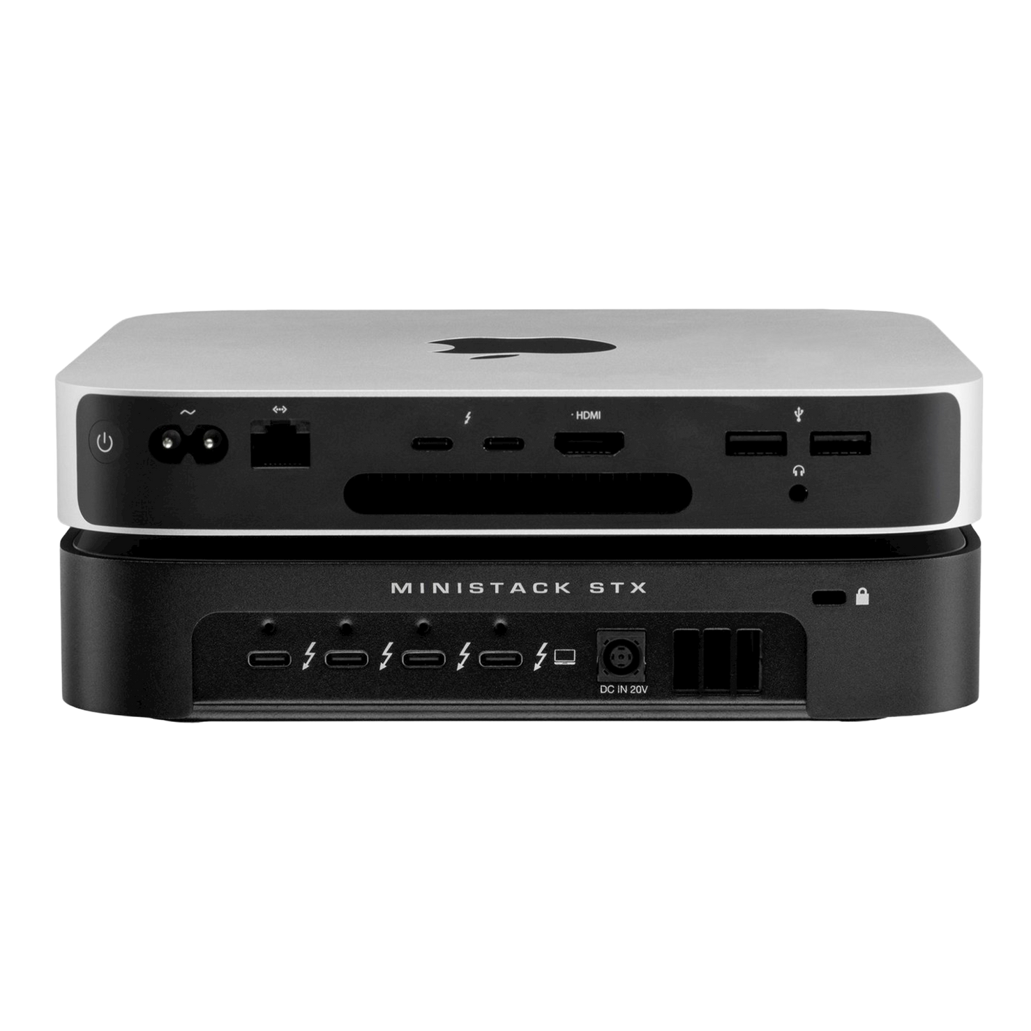 OWC miniStack STX Enclosure and Thunderbolt Hub - Black