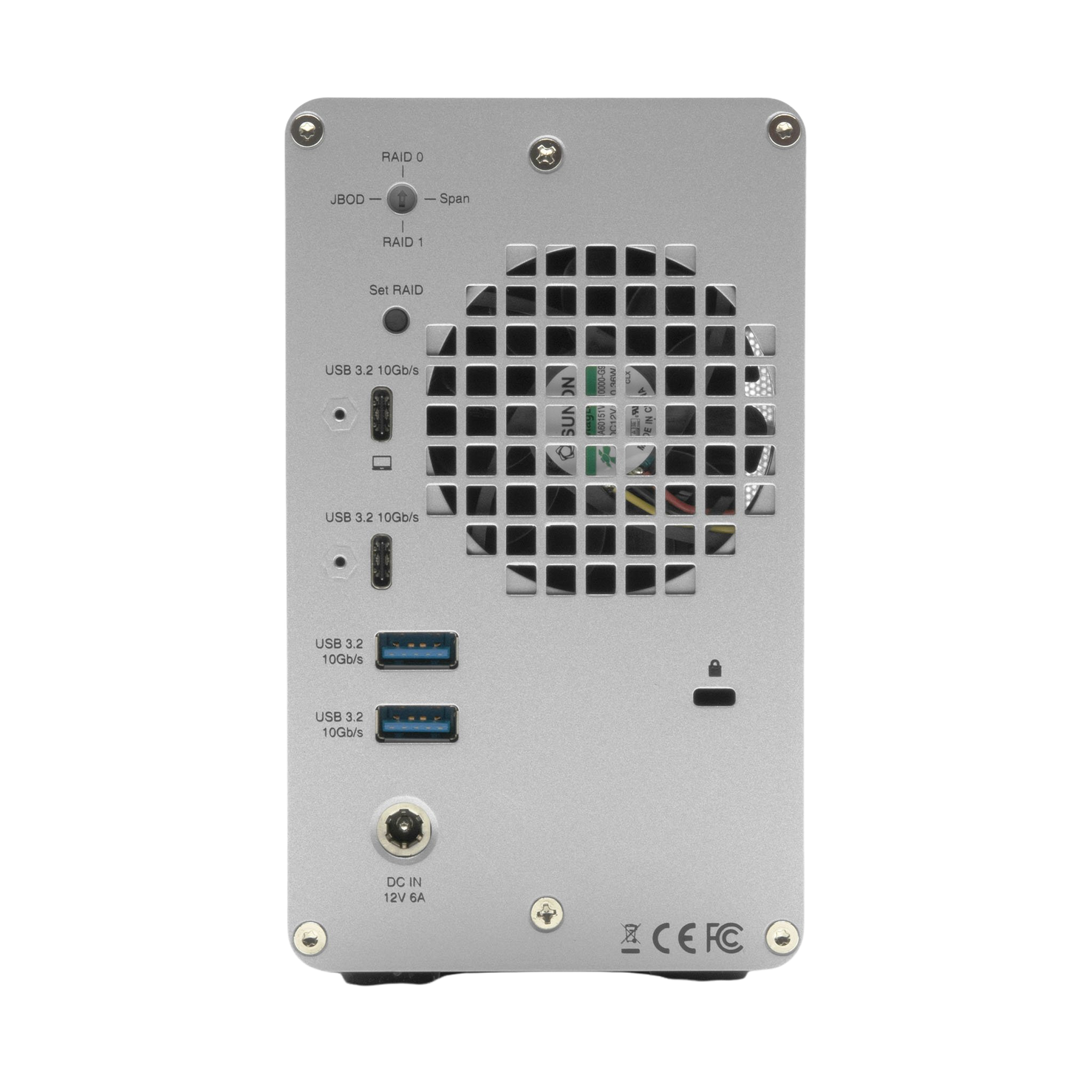 OWC 24TB HDD Mercury Elite Pro Dual with 3-Port USB Hub