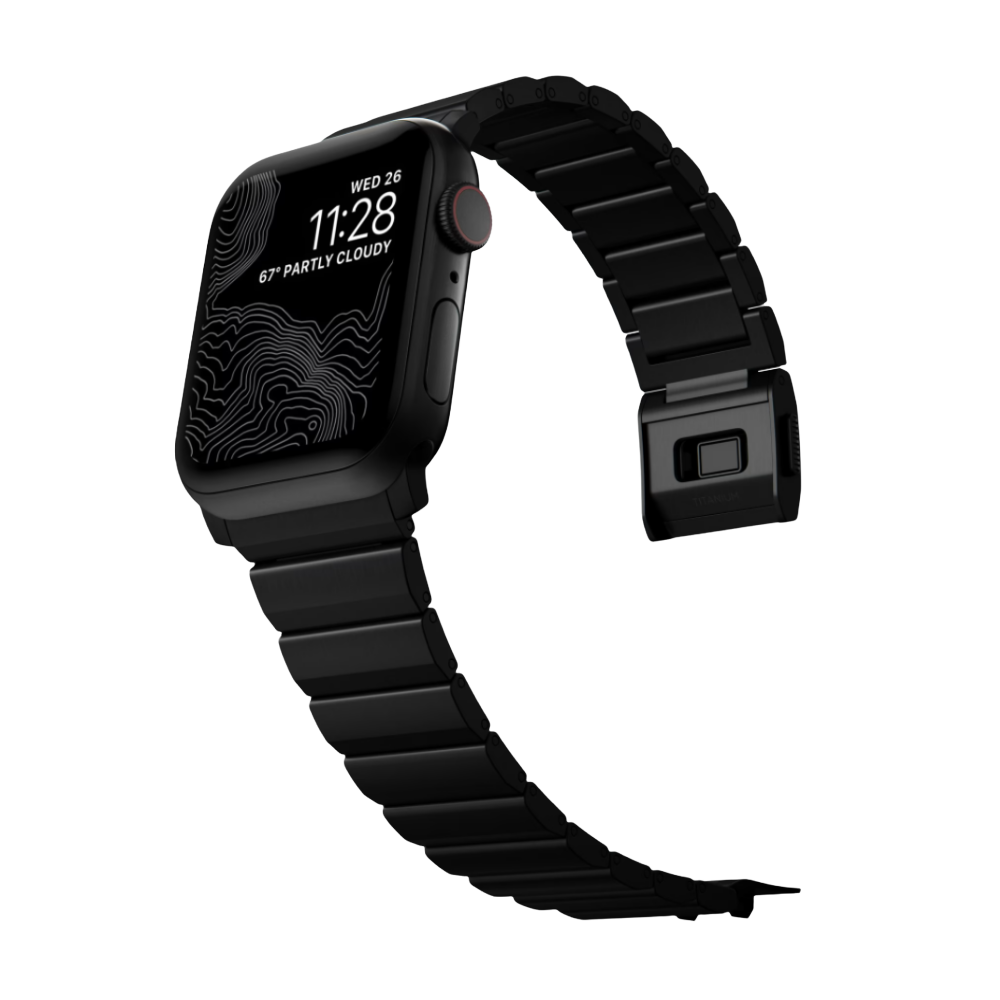 Nomad Titanium Band  V2 - 46/49mm - Black